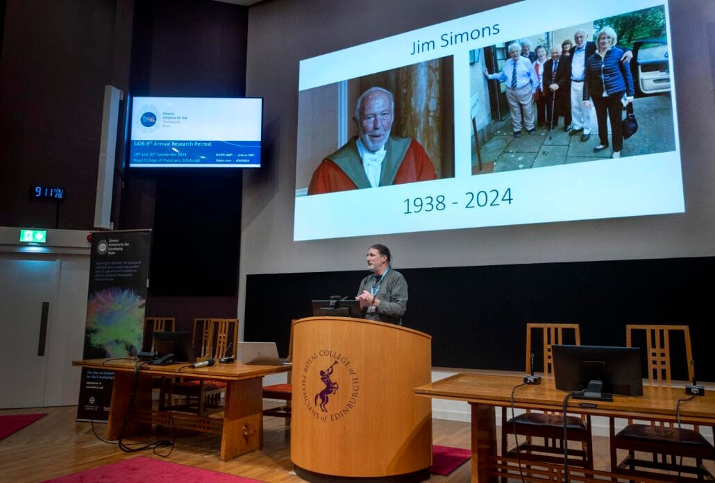 SIDB Director Peter Kind introduces the SIDB Annual Research Retreat 