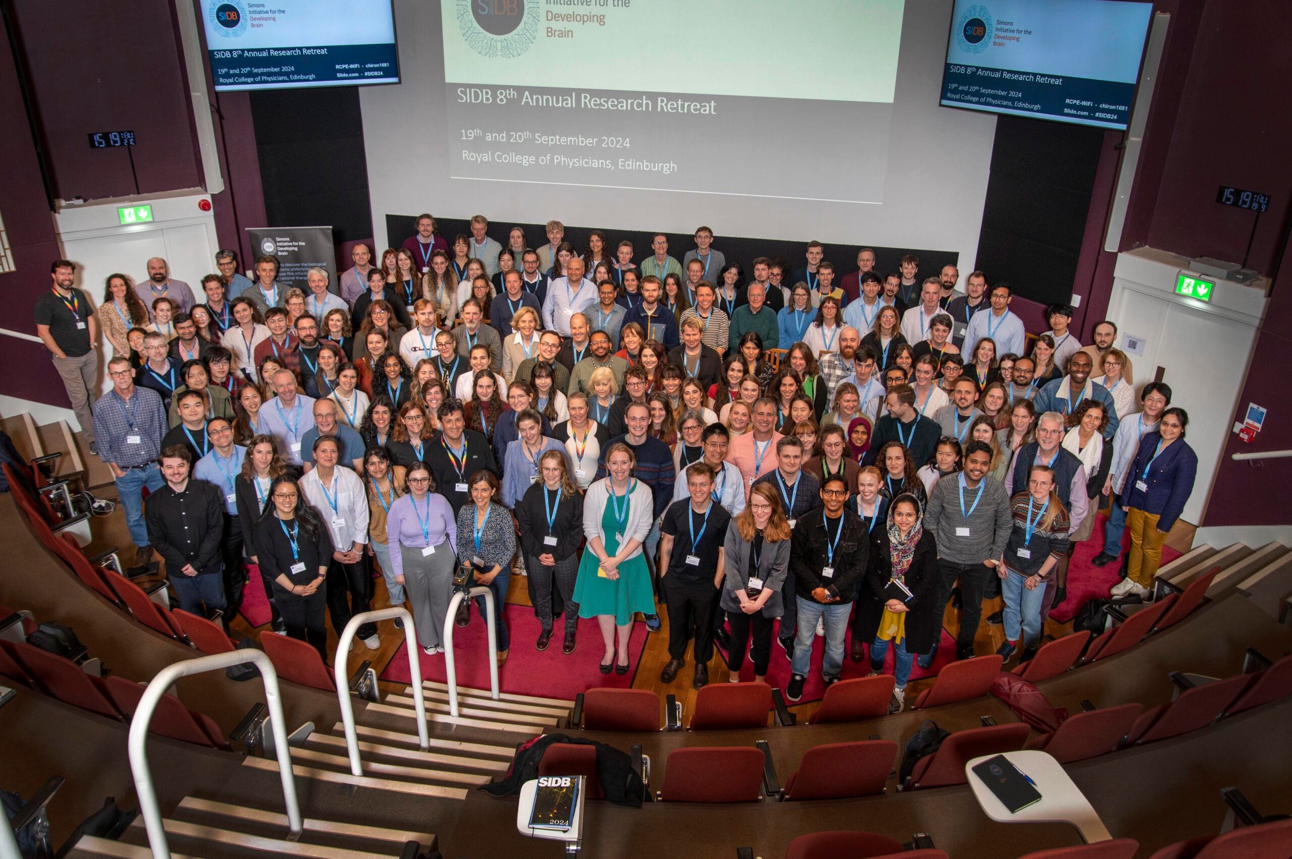 Group photo at the Royal College of Physicians. 